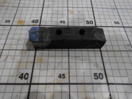 Долото стойки СКП "No-till" технологии (прямое короткое ст65Г с твердосплавной пластиной)