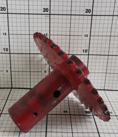 Звездочка ЗС-1041 (z=7, t=38, 0) приводная оси редуктора 