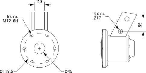 Корпус подшипников РЗЗ.18.14.100 фото 2