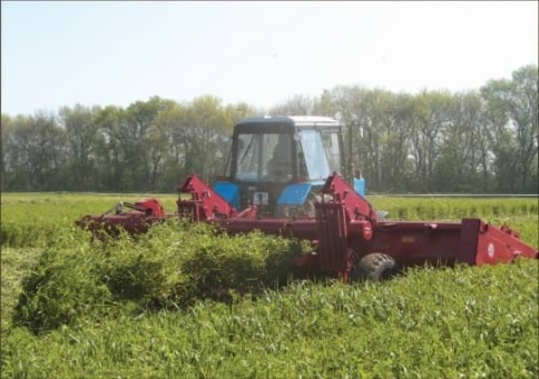 Косилка-плющилка Полесье КПП 4,2 фото 2