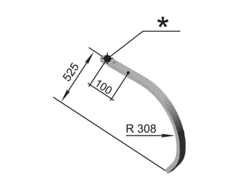 Стойка РЗЗ.043.13.401-01 (КПЭ-3,8) фото 1
