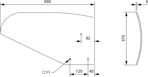 Крыло отвала РЗЗ ПЛЕ.21.411 фото 2