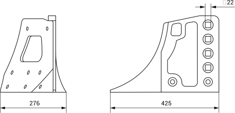 Башмак (литье) РЗЗ.ПЛЕ.21.100 фото 2