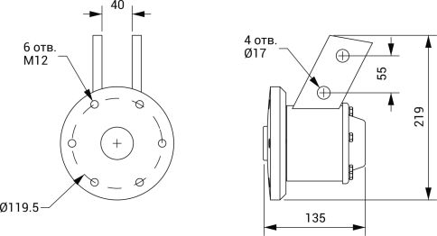 Корпус БДМ подшипника РЗЗ.18.01.100 фото 2