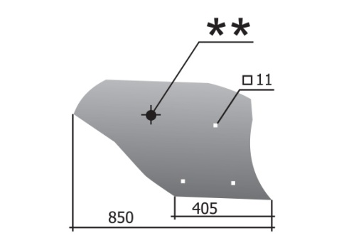 Отвал РЗЗ.П.401-А фото 3