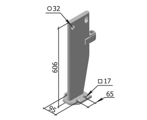 Стойка КША 25.010     фото 1