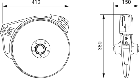 Сошник ОЗШ 00.4130А М фото 2