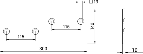 Боковина (сормайт) РЗЗ.ПЛЖ.51.200-06 фото 2