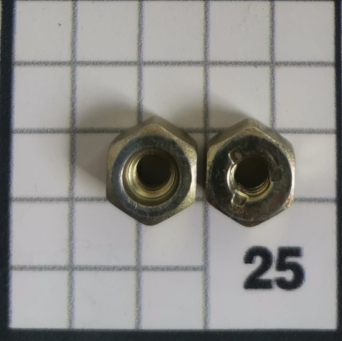 Гайка ЖВЗ-1260603 ножа жатка ЖВЗ-10,7 фото 1