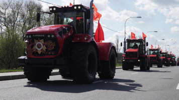 Парад «Кировцев» в честь Дня Победы